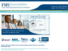 Tablet Screenshot of functionalmedicineuniversity.com